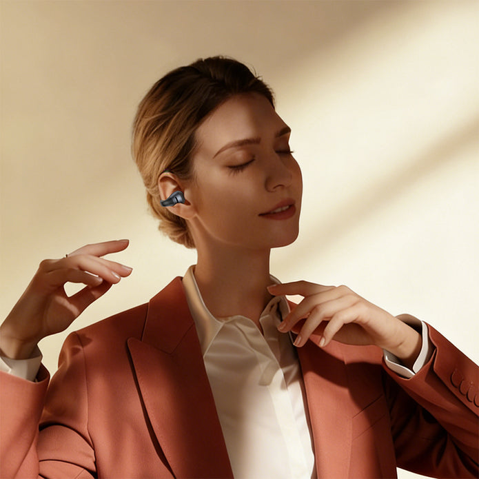 O502 Openbuds AI Çeviri ANC+ENC Bluetooth 6.0 Açık Kulak Kulaklık