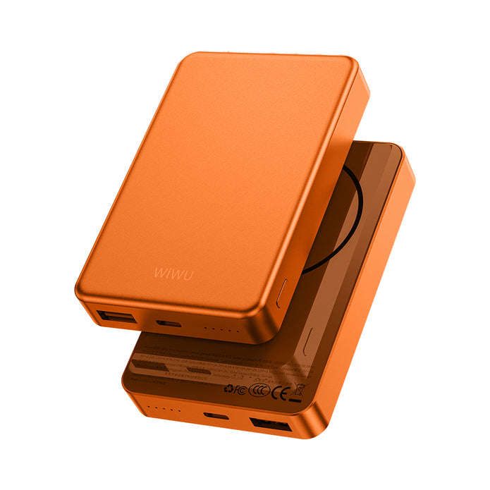 P15-1 MagSafe Uyumlu 10000mAh 15W Kablosuz Şarjlı Ultra İnce Powerbank – Fotoğraf 12