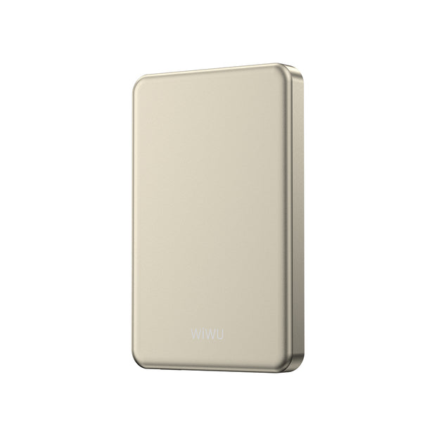 P15 MagSafe Uyumlu 5000mAh 15W Kablosuz Şarjlı Ultra İnce Powerbank – Fotoğraf 7