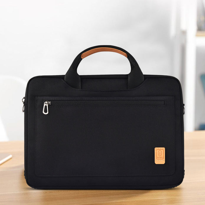 Pioneer Pro Serisi Su Geçirmez Omuz Askılı 14 inç Laptop Çantası – Fotoğraf 4