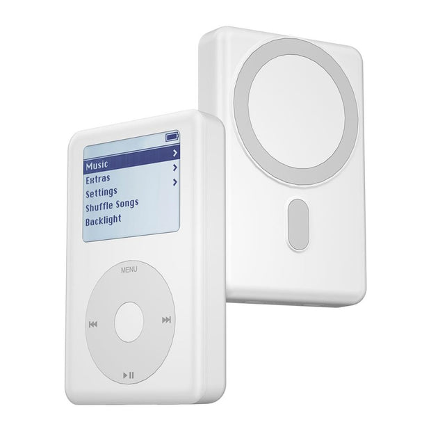 PP01 PowerPod iPod Görünümlü Wireless ve PD Hızlı Şarj Powerbank 20W 10000mAh – Fotoğraf 1