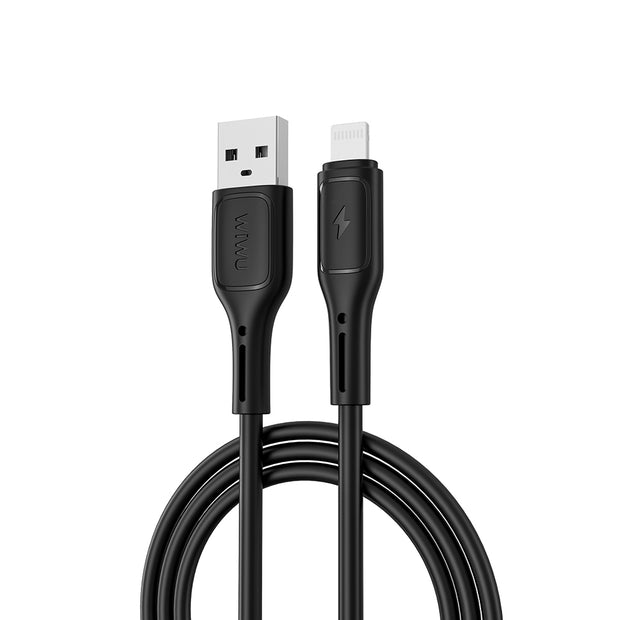 Wi-C042E Starlink USB-A to Lightning 2.4A Hızlı Şarj ve Data Kablosu 1M – Fotoğraf 2