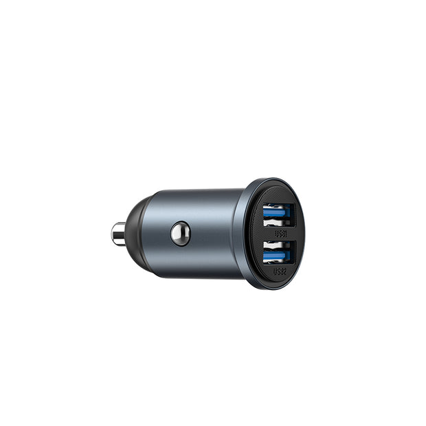 Wi-CC031 Nano Lite Dual USB-A 12W Hızlı Şarj Özellikli Araç Şarj Aleti – Fotoğraf 2