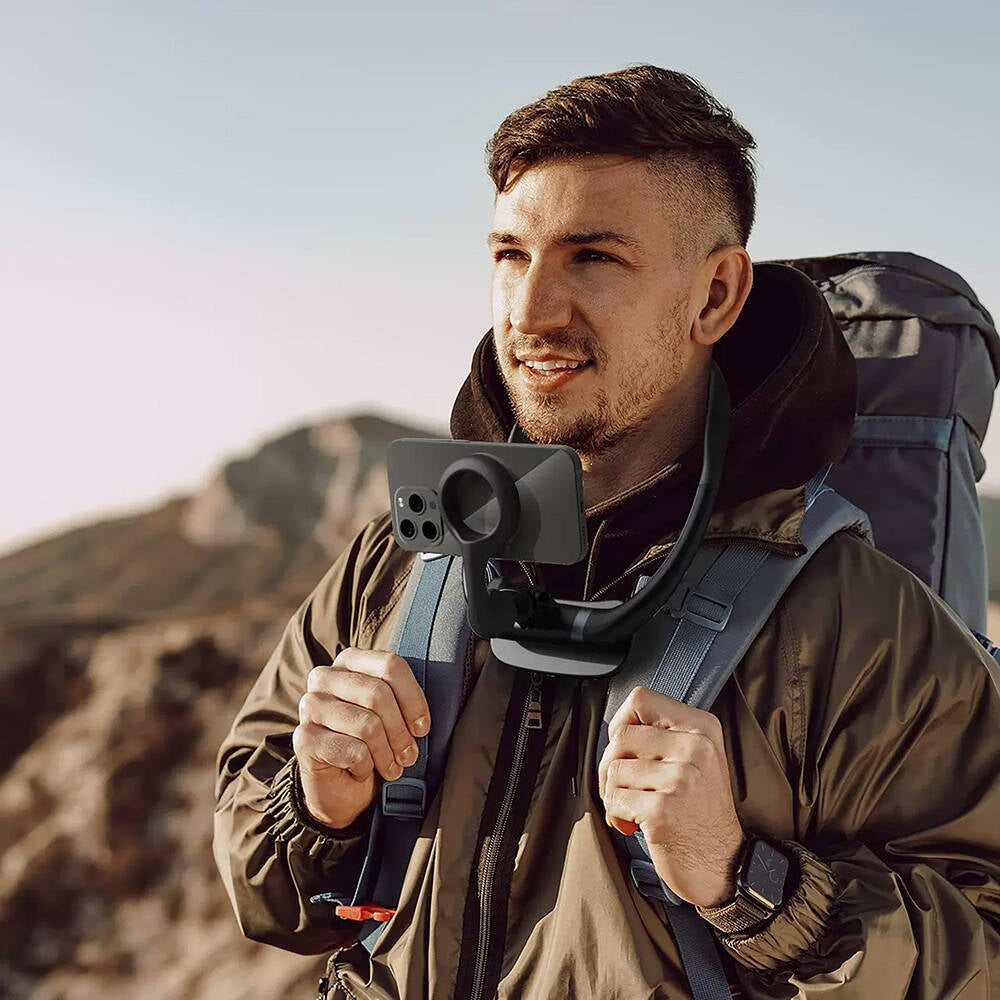 Wi-CH320 Magnetik Boyun Askılı Telefon Tutucu – Fotoğraf 6