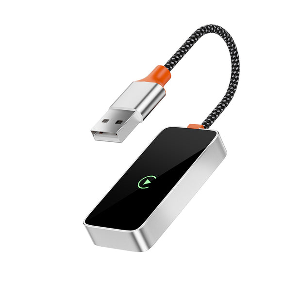 Wi-CP002 CarPlay Dijital LED Göstergeli Kablosuz Ses Alıcı USB Girişli Bluetooth Adaptör – Fotoğraf 2