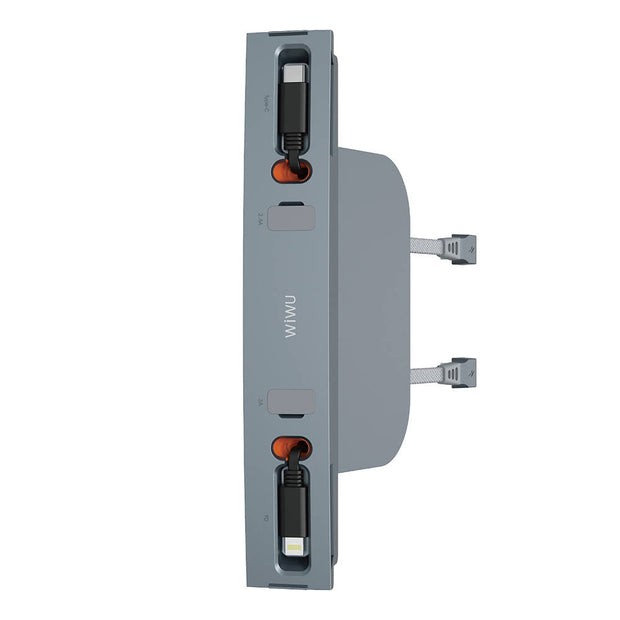 Wi-DS001 Tesla Uyumlu Type-C Lightning USB-A Araç İçi Şarj İstasyonu 60W – Fotoğraf 2