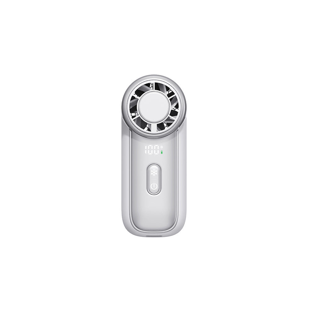 Wi-FS018 Ice Core Mini 100 Kademeli LED Göstergeli Soğutucu El Fanı – Fotoğraf 6