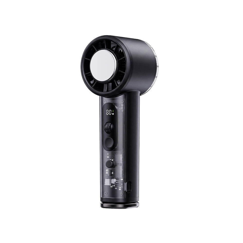 Wi-FS019 Ice Engine Turbo 100 Kademeli LED Göstergeli Soğutucu El Fanı – Fotoğraf 1