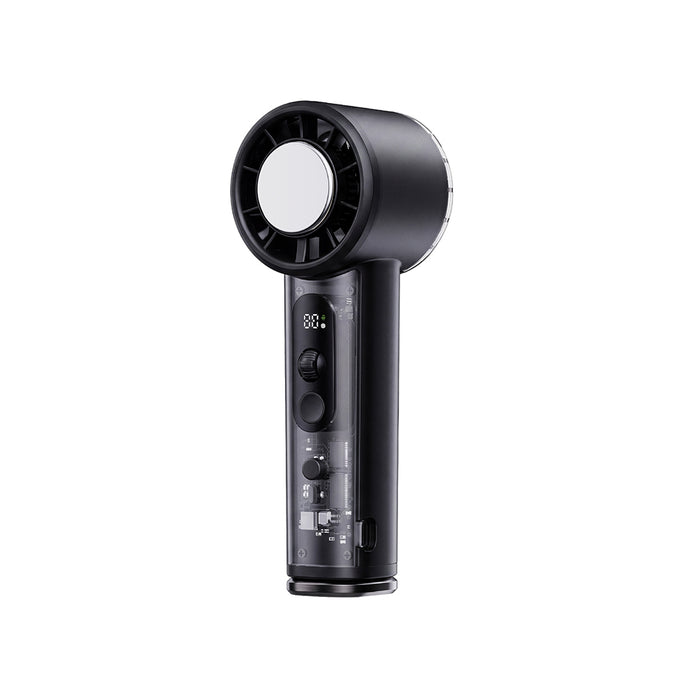 Wi-FS019 Ice Engine Turbo 100 Kademeli LED Göstergeli Soğutucu El Fanı – Fotoğraf 1