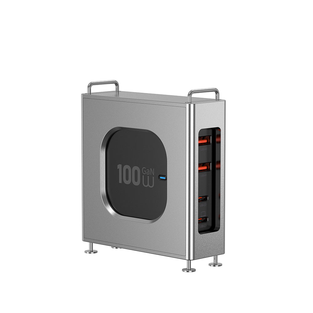 Wi-G013 Warrior Serisi GaN Tech Hızlı Şarj Özellikli Şarj Başlığı 100W – Fotoğraf 2