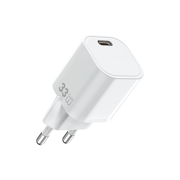 Wi-G015 Cube Serisi GaN Tech PD 33W Mini Şarj Başlığı – Fotoğraf 1