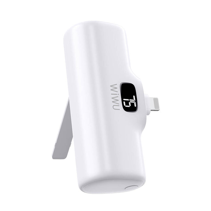 Wiwu Wi‑P017 Capsule 2in1 Mini Standlı Lightning Powerbank 5000 mAh – Fotoğraf 2