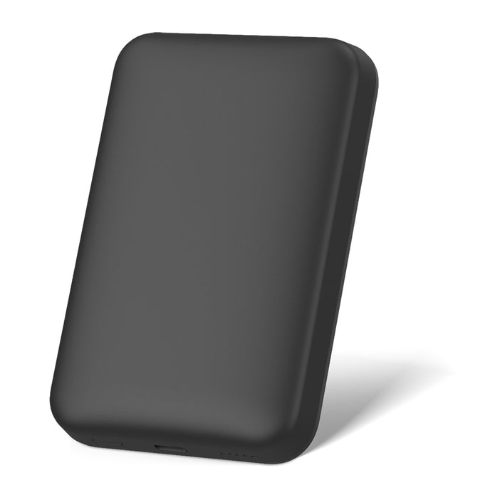 Wi-P037 Magsafe Uyumlu LED Göstergeli Kablosuz 5000mAh 15W Powerbank – Fotoğraf 6