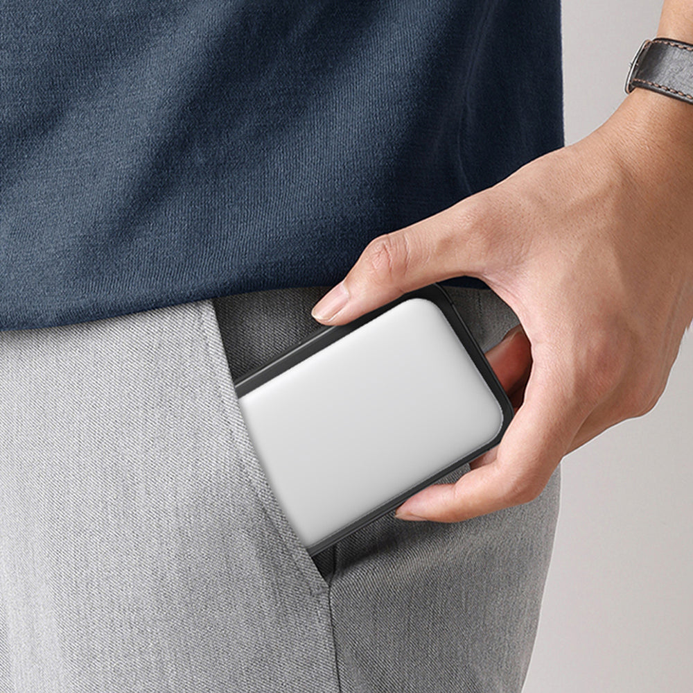 Wi-P037 Magsafe Uyumlu LED Göstergeli Kablosuz 5000mAh 15W Powerbank – Fotoğraf 3