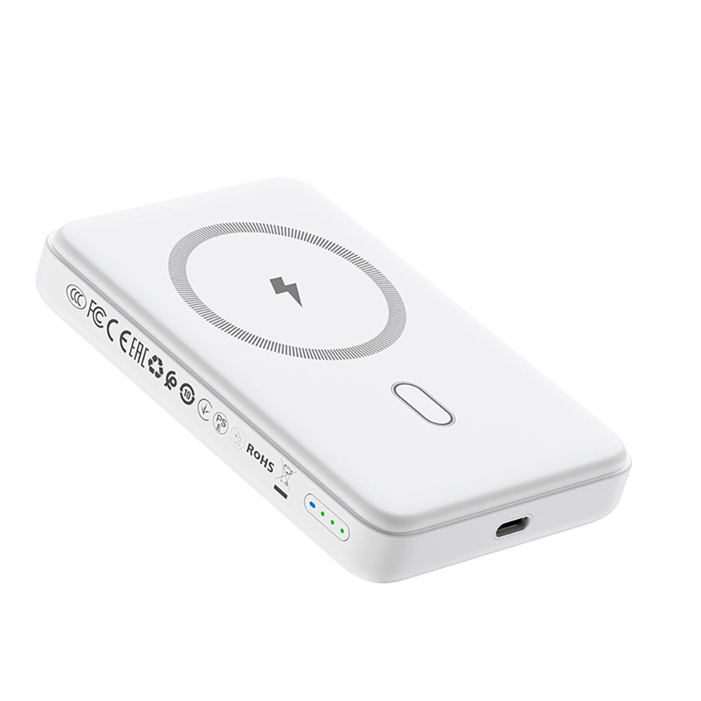 Wi-P043 Magsafe Uyumlu LED Göstergeli Standlı 10.000mAh 15W Powerbank – Fotoğraf 4