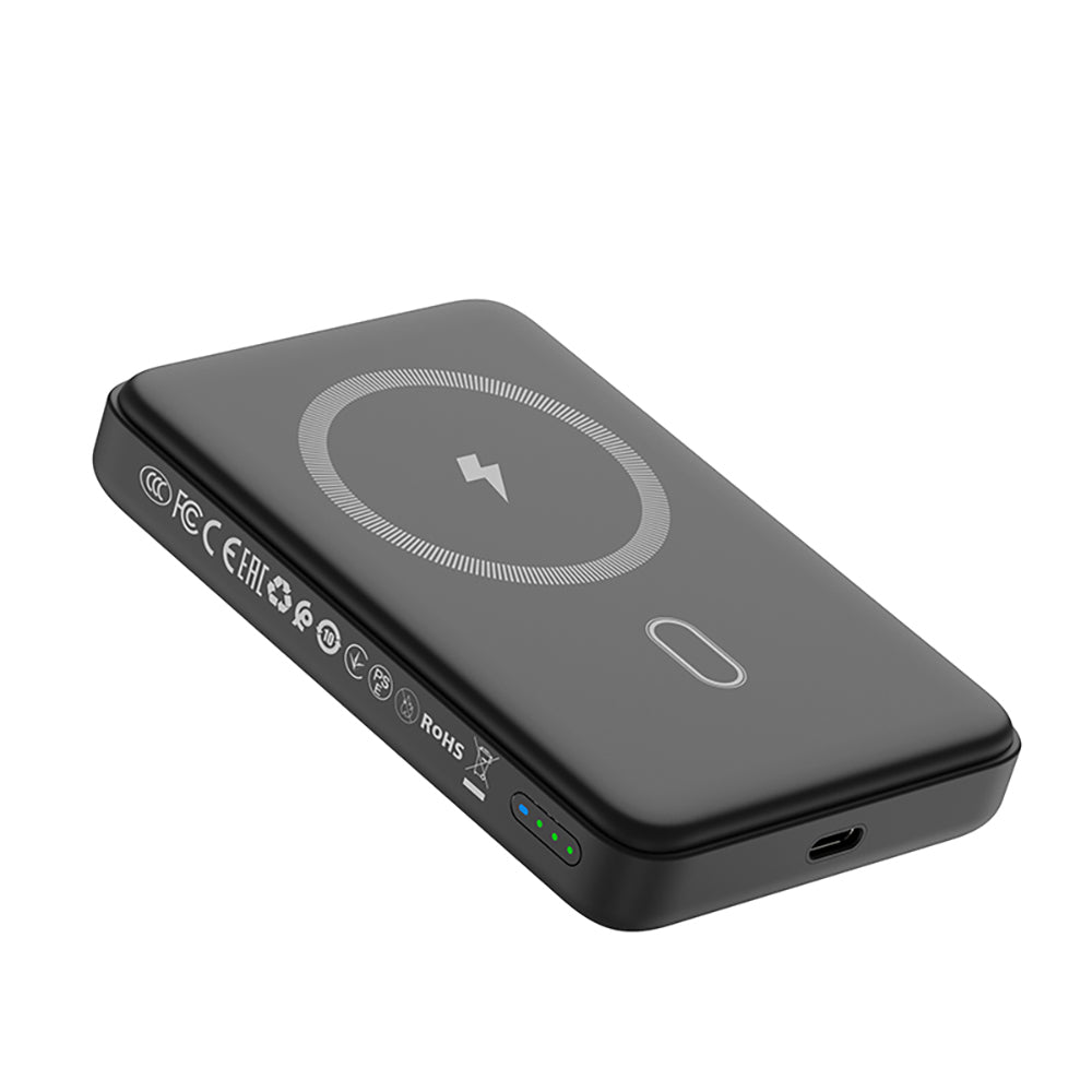 Wi-P043 Magsafe Uyumlu LED Göstergeli Standlı 10.000mAh 15W Powerbank – Fotoğraf 8