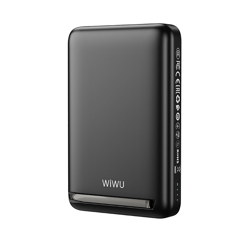 Wi-P043 Magsafe Uyumlu LED Göstergeli Standlı 10.000mAh 15W Powerbank – Fotoğraf 6