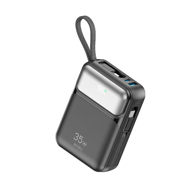 Wi-P052 Galaxy Serisi Type-C Lightning Çıkışlı Powerbank PD 35W 10000mAh – Fotoğraf 1