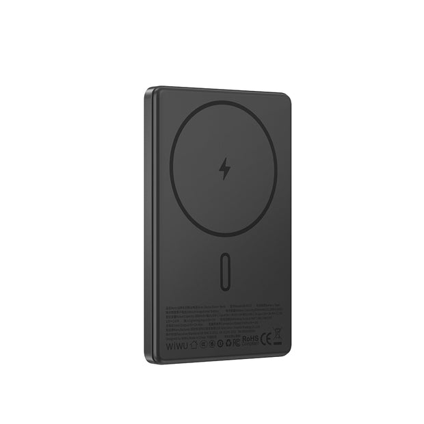 Wi-P072 PD 20W Magsafe Uyumlu Aramid Fiber Ultra İnce Powerbank 5000mAh – Fotoğraf 2