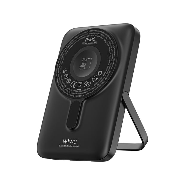 Wi-P077 Pioneer Serisi Standlı Wireless Şarjlı PD 20W Powerbank 10000mAh 15W – Fotoğraf 1