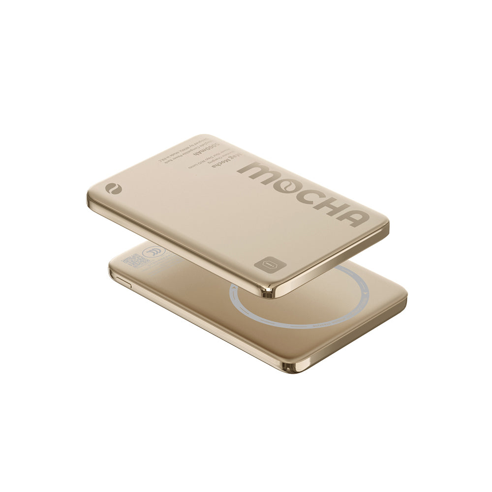 Wi-P085 MagPearl 5000 mAh 15W Ultra İnce Manyetik Kablosuz Powerbank – Fotoğraf 6