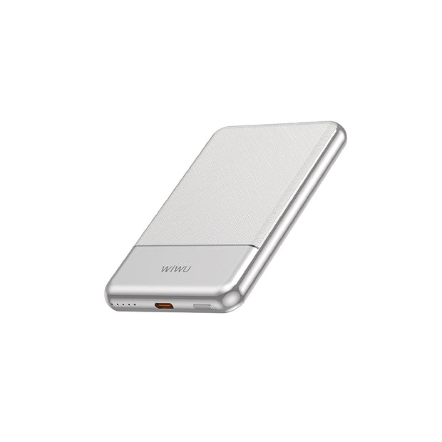 Wi-P088 LED Göstergeli PD 20W Kablosuz Powerbank 5000mAh 15W – Fotoğraf 1