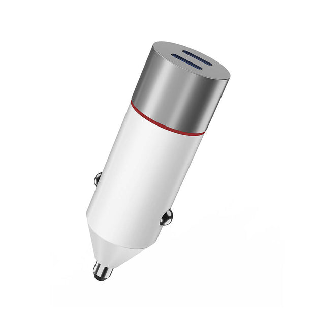 Wi-QC023 60W Çift PD Hızlı Şarj Araç Şarj Başlığı – Fotoğraf 1