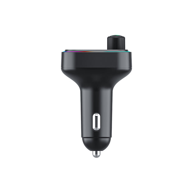 Wi-QC031 RGB Bluetooth Transmitter MP3 Type-C + USB-A Araç Şarjı – Fotoğraf 2