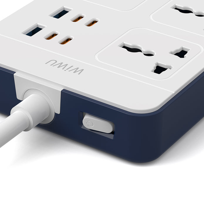 Wi-S006 20W GaN Tech Power Strip 11 in 1 Çoklu Priz – Fotoğraf 3