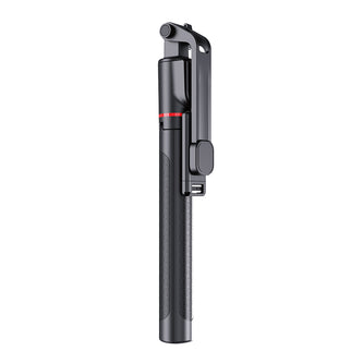 Wi-SE015 Dolgu Işıklı Teleskopik Tripod ve Selfie Çubuğu – Fotoğraf 1