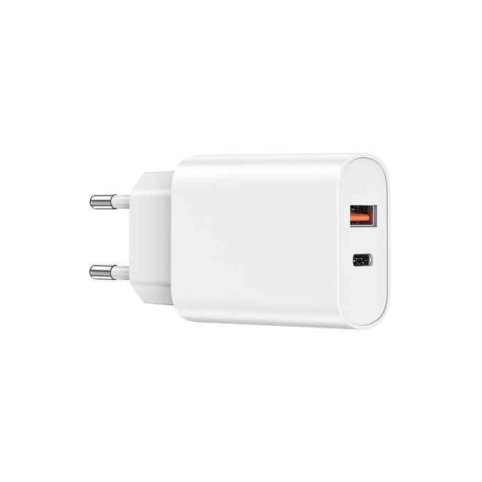 Wi-U002 20W Type-C PD ve USB-A QC Hızlı Şarj Adaptörü – Fotoğraf 4
