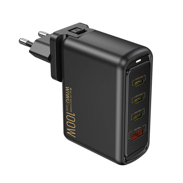 Warrior Serisi GaN 100W QC+PD Hızlı Şarj Başlığı – Fotoğraf 1