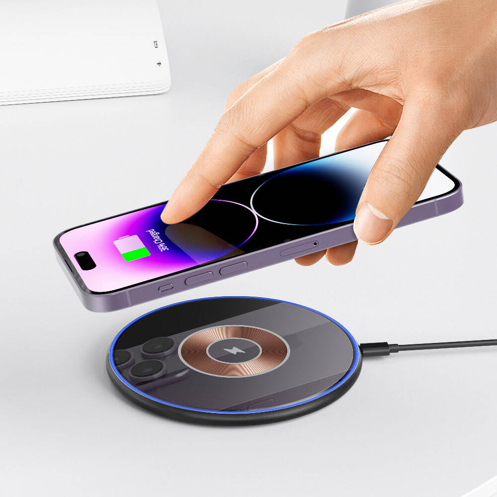 Wi-W013 Quantus 15W Masaüstü Wireless Şarj Cihazı – Fotoğraf 6
