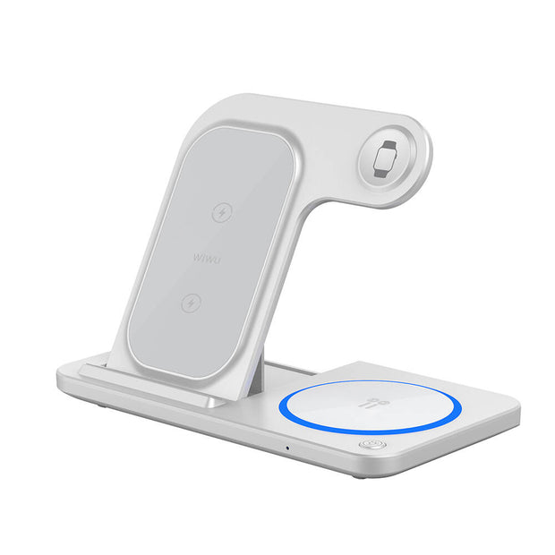 Wi-W020 3in1 Katlanabilir Magnetik Hızlı Şarj Standı – Fotoğraf 1