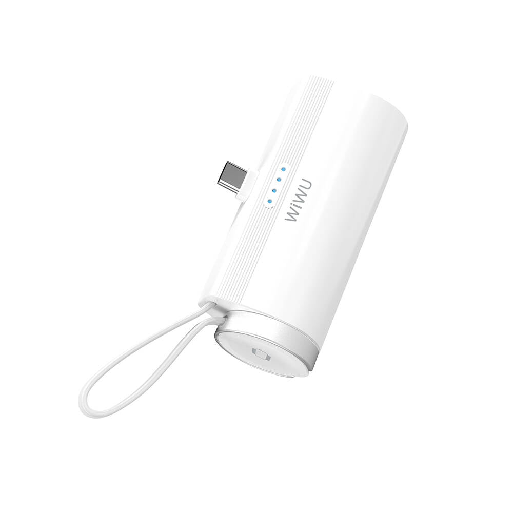 Wi-W026 Capsule 2in1 Mini Standlı Askılı Type-C PD Powerbank 5000mAh – Fotoğraf 2