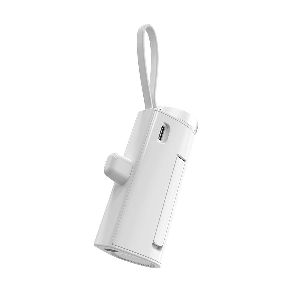 Wi-W026 Capsule 2in1 Mini Standlı Askılı Type-C PD Powerbank 5000mAh – Fotoğraf 5