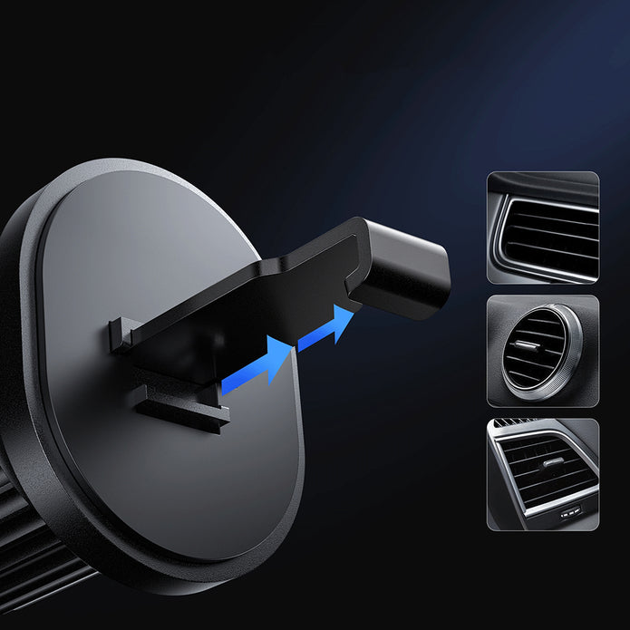 Havalandırma Tasarımlı Magnetic Araç Telefon Tutucu – Fotoğraf 4