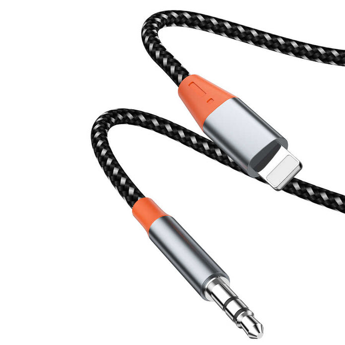 YP06 Lightning to 3.5mm Aux Ses Kablosu 1.2M – Fotoğraf 4