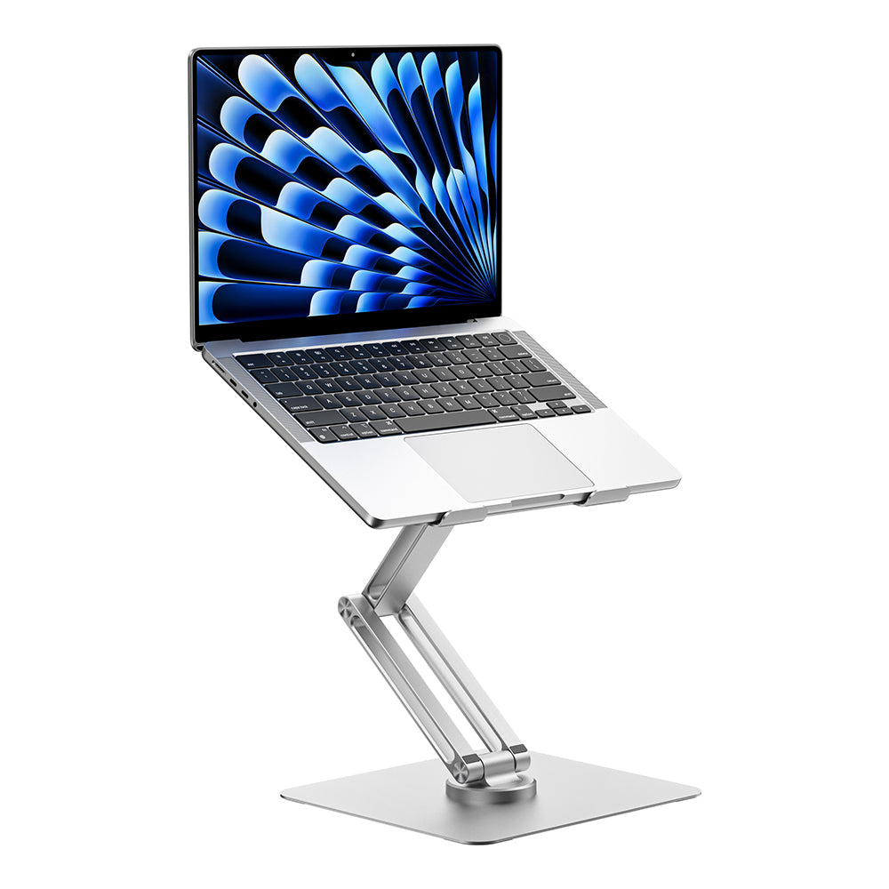 ZM-S801 360° Döner Katlanabilir Masaüstü Laptop Standı – Fotoğraf 1