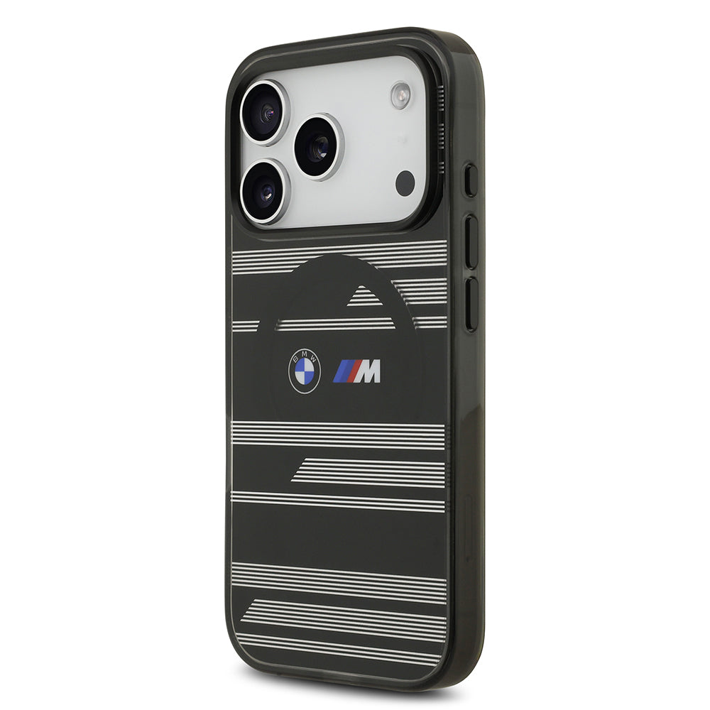 BMW iPhone 17 Pro Yatay M Şeritli MagSafe Uyumlu Kılıf – Fotoğraf 10