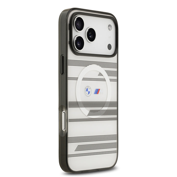 BMW iPhone 17 Pro Max Yatay M Şeritli MagSafe Uyumlu Kılıf – Fotoğraf 4